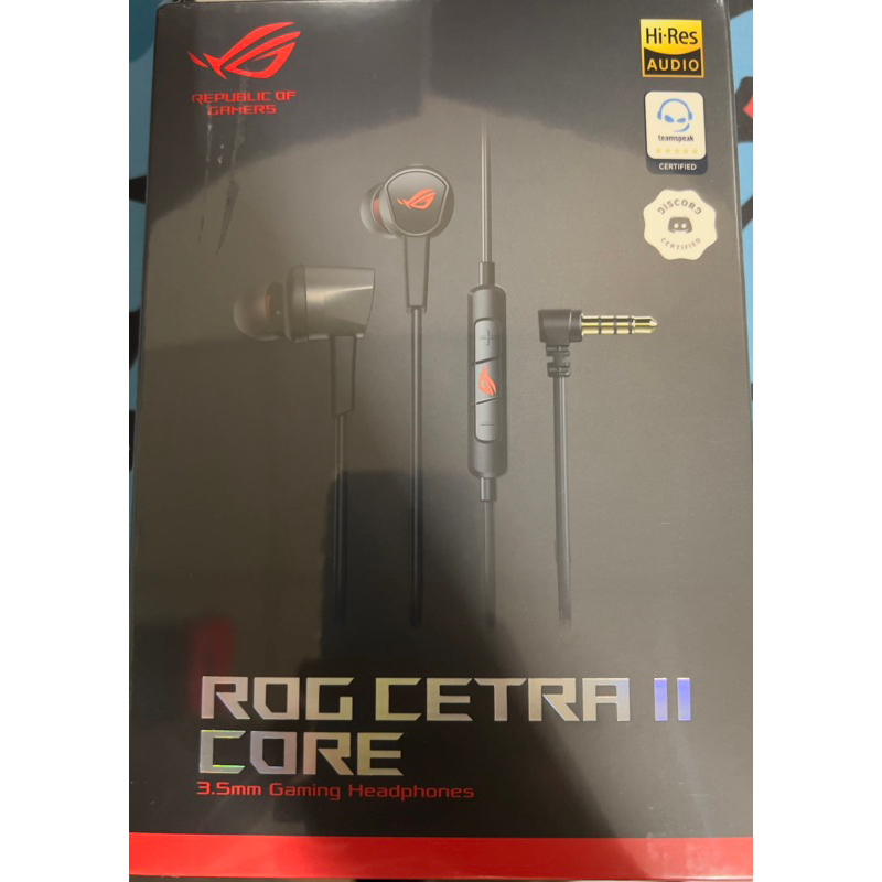 ROG Cetra II Core 入耳式電競耳機