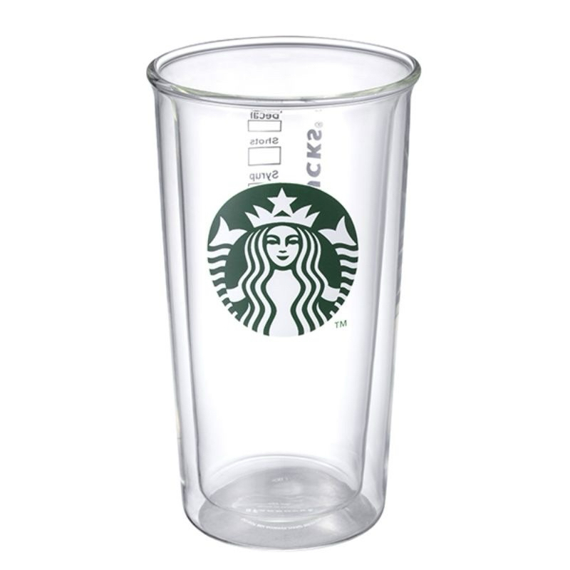 ⭐️星爐地⭐️透明女神TOGO雙層玻璃杯Starbucks星巴克