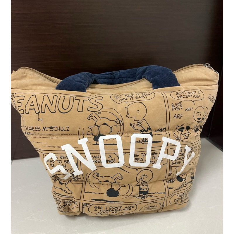 日本ROOTOTE SNOOPY空氣包 托特包 手提包