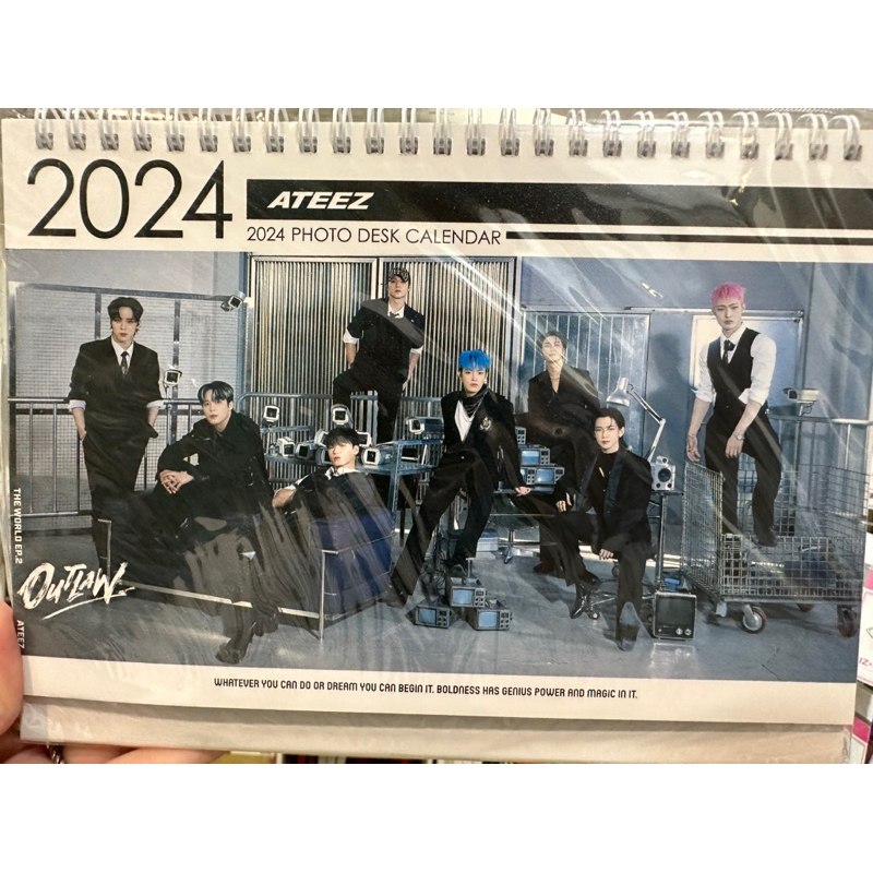 追星趣 現貨 ATEEZ 2024-2025非官方年曆