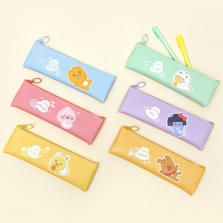 韓國正版Kakao friends little friends筆袋收納袋萊恩屁桃
