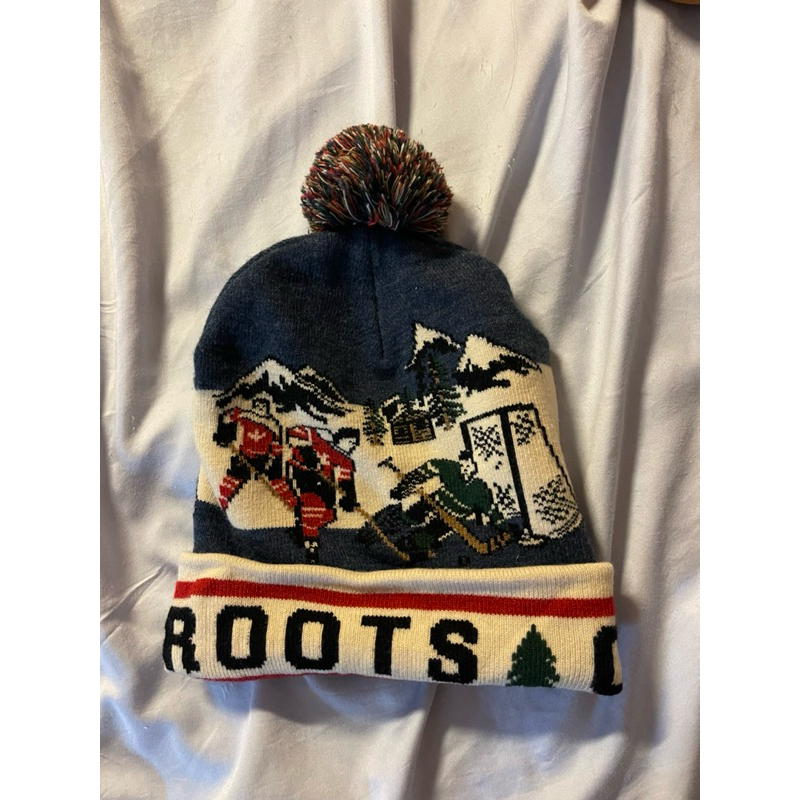 二手ROOTS 毛帽（百貨購買）