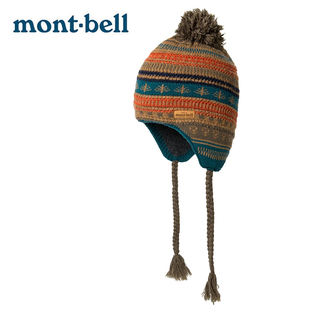 【mont-bell 日本】Tibetan Cap Forest 羊毛保暖帽 棕 (1118594)