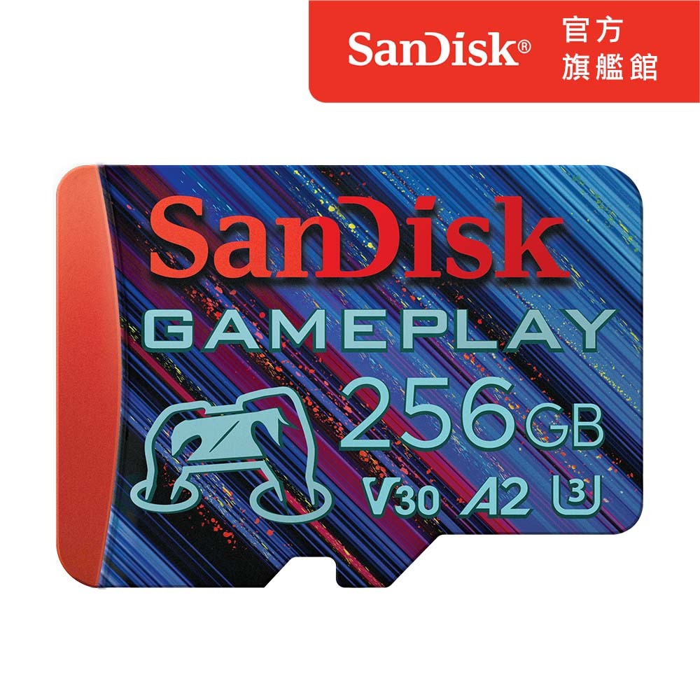 SanDisk GamePlay microSD™ 手機和掌上型遊戲記憶卡 256GB、512GB、1TB