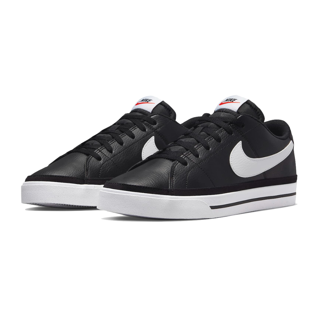 Nike 休閒鞋 Court Legacy NN 男款 運動鞋 復古鞋 板鞋 男鞋 皮革 黑 白 DH3162-001