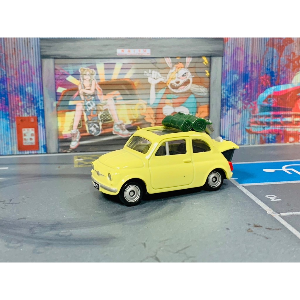 ★TOMICA-A03-無盒二手-魯邦三世座車 飛雅特FIAT500 電視動畫版