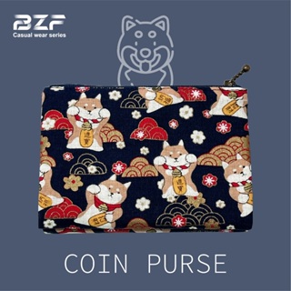 【BZF本之豐】棉布三層零錢包(7264) 錢包 拉鏈包 收納包 零錢包