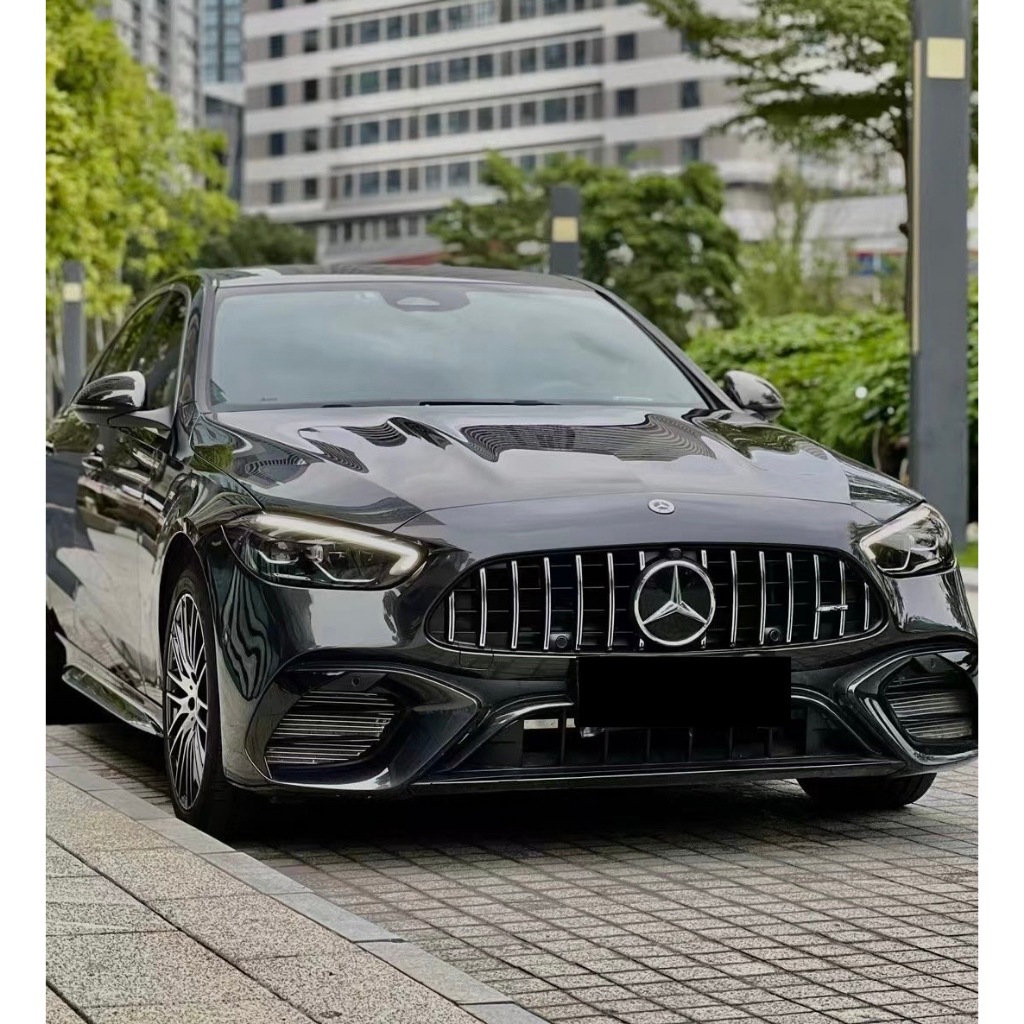 - 宗蒼車身設計 - BENZ 賓士 新款 W206 升級 C63 前保桿 空力套件 總成 水箱罩 C180 C300