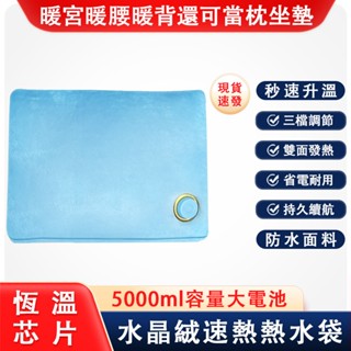 【QPERIOD巧可】電暖袋 速熱持久加熱加厚毛絨暖手袋 USB智慧持久恆溫電暖手寶 便攜暖暖包 多功能取暖器 現貨