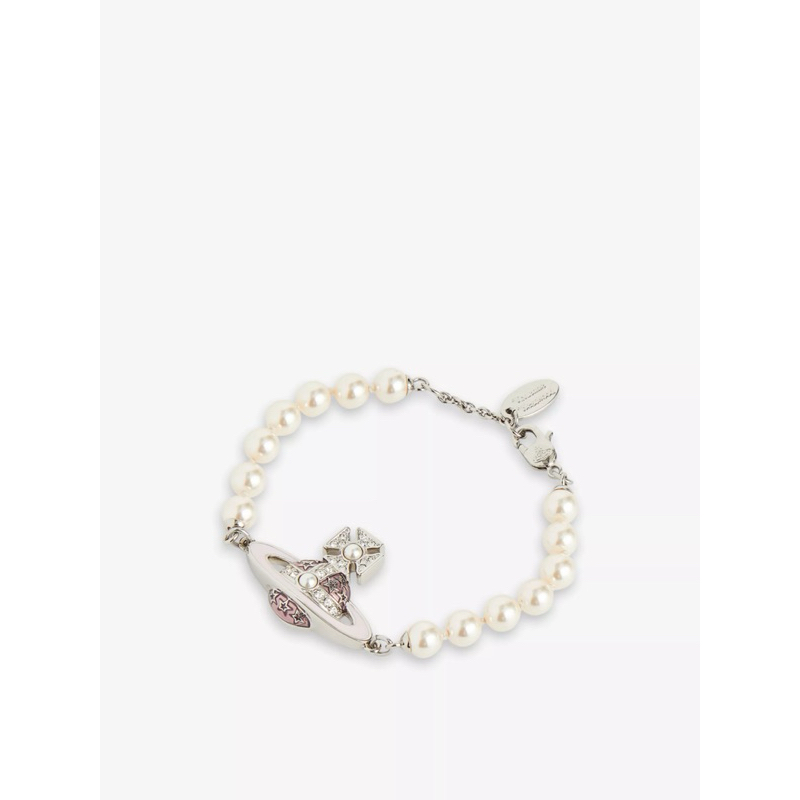 100%🇬🇧Vivienne Westwood Roxanne faux-pearl bracelet西太后珍珠手鍊