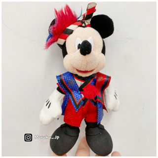 二手絕版品🇯🇵日本東京迪士尼 米老鼠 米奇 米妮 祭典 娃娃 吊飾 鑰匙圈［小悅虎日貨🐯］