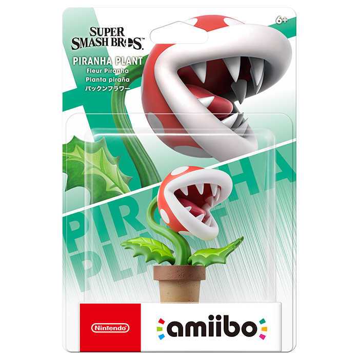 Switch NS 食人花 Amiibo 任天堂明星 大亂鬥