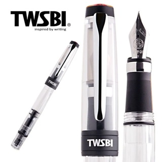 台灣 TWSBI 三文堂《鑽石 580AL R 系列鋼筆》黑色｜明進文房具