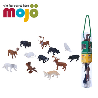 Mojo Fun動物模型 -迷你森林動物十二件組