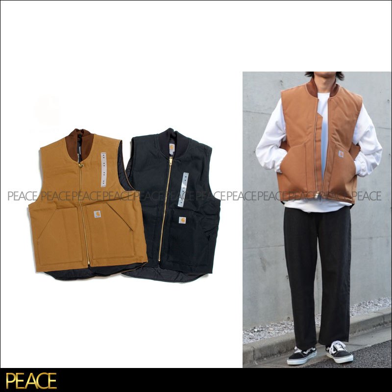 【PEACE】Carhartt V01 RELAXED FIT DUCK 重磅 工作 背心