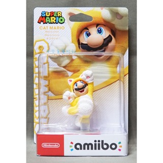 【月光魚 電玩部】現貨全新 amiibo 超級瑪利歐 3D世界 狂怒世界 貓咪 瑪莉歐 MARIO 馬力歐 瑪利歐 NS