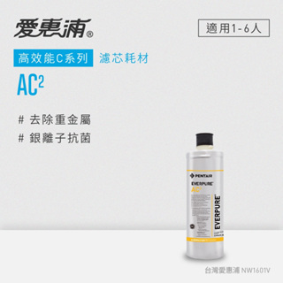 愛惠浦 EVERPURE AC2活性碳濾芯(DIY更換免運費/送原廠提袋/刷卡分期0利率)