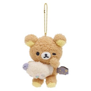 San-X 拉拉熊 懶懶熊 打瞌睡系列 絨毛娃娃吊飾 一起入睡吧 拉拉熊 XS83634