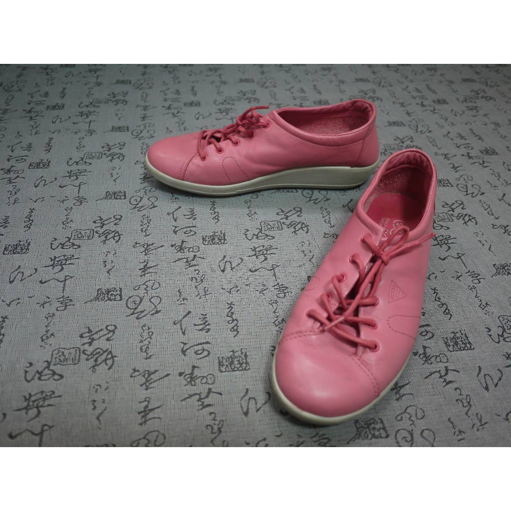 日本製 ECCO 高級真皮休閒鞋 USA 7.5 EUR 39 JPN 24.5 CM