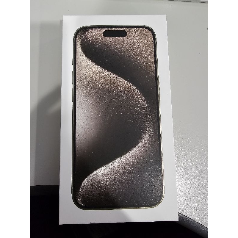 尾牙抽到 官網購入 全新未拆 iPhone15Pro 256G  原色