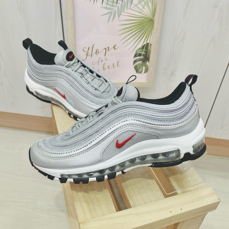 MythMaker NIKE AIR MAX 97 918890 大童鞋 女鞋 銀彈 3M 反光 氣墊 子彈 灰銀 復古