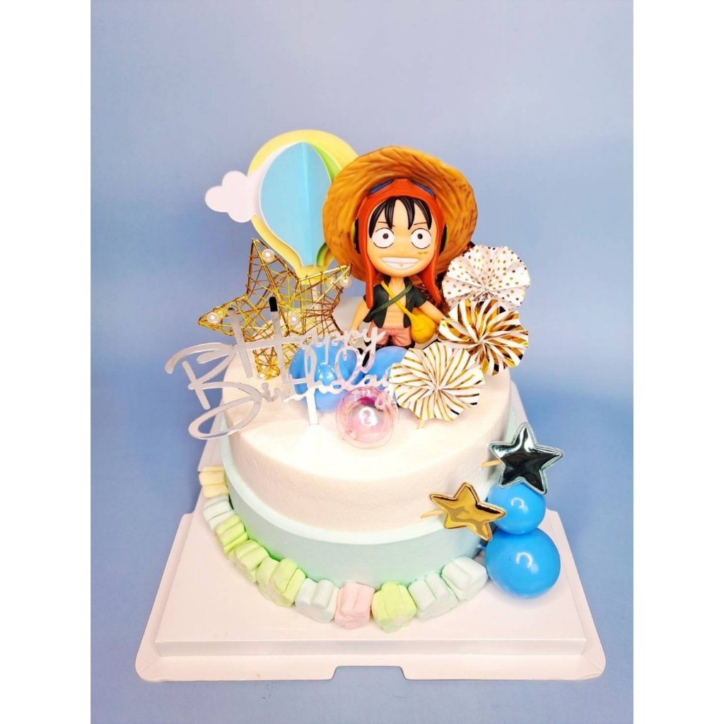 Tower Lucky塔吉｜海賊王魯夫蛋糕 生日蛋糕 造型蛋糕 幼稚園蛋糕 兒童生日 幼兒園生日 航海王蛋糕 海賊王蛋糕
