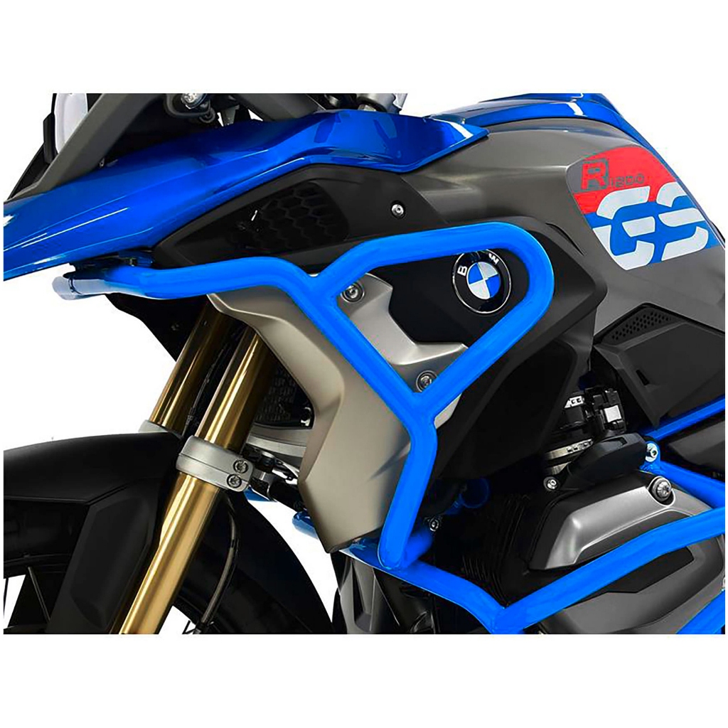 【德國Louis】Zieger BMW R1200GS 13-18上部防撞保桿 重機藍色引擎防撞桿保護架10020462