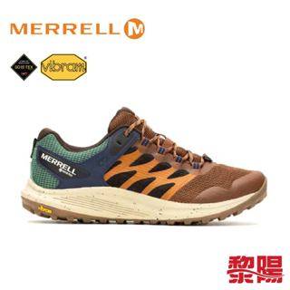 MERRELL 美國 NOVA 3 GORE-TEX®防水輕量越野健行鞋 橘 磚咖 男款 登山/戶外/旅遊 33ML06