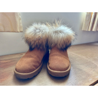 韓國🇰🇷兔毛雪靴短靴加絨雪靴刷毛靴子毛絨靴