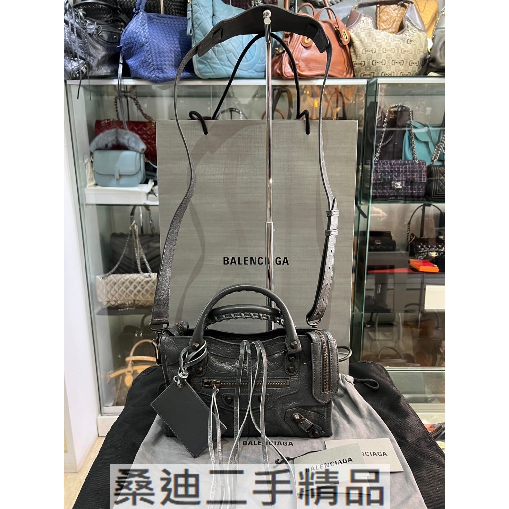 BALENCIAGA 經典Giant Mini City機車包