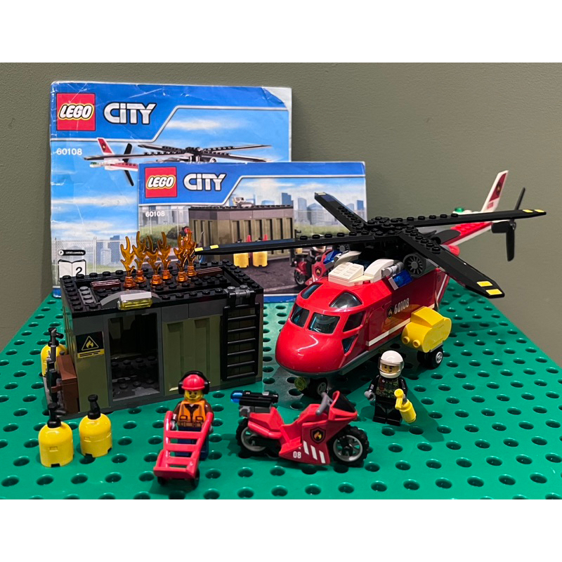 LEGO樂高 60108 CITY 城市系列 消防應急套裝