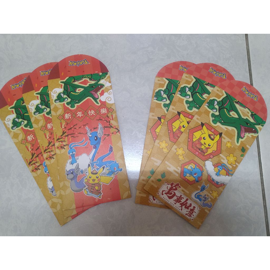 寶可夢 Pokémon 紅包袋 新光三越聯名款 神奇寶貝 過年紅包袋（面交可單買）