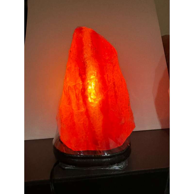 頂級帝王紅鹽燈 10.5kg 喜馬拉雅山 岩鹽燈 紅鹽燈 頂級嚴選 顏色又紅又透