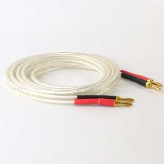 4平方無氧銅鍍銀喇叭線【川木】全新現貨【W174】HIFI音響發燒級音箱線 香蕉頭