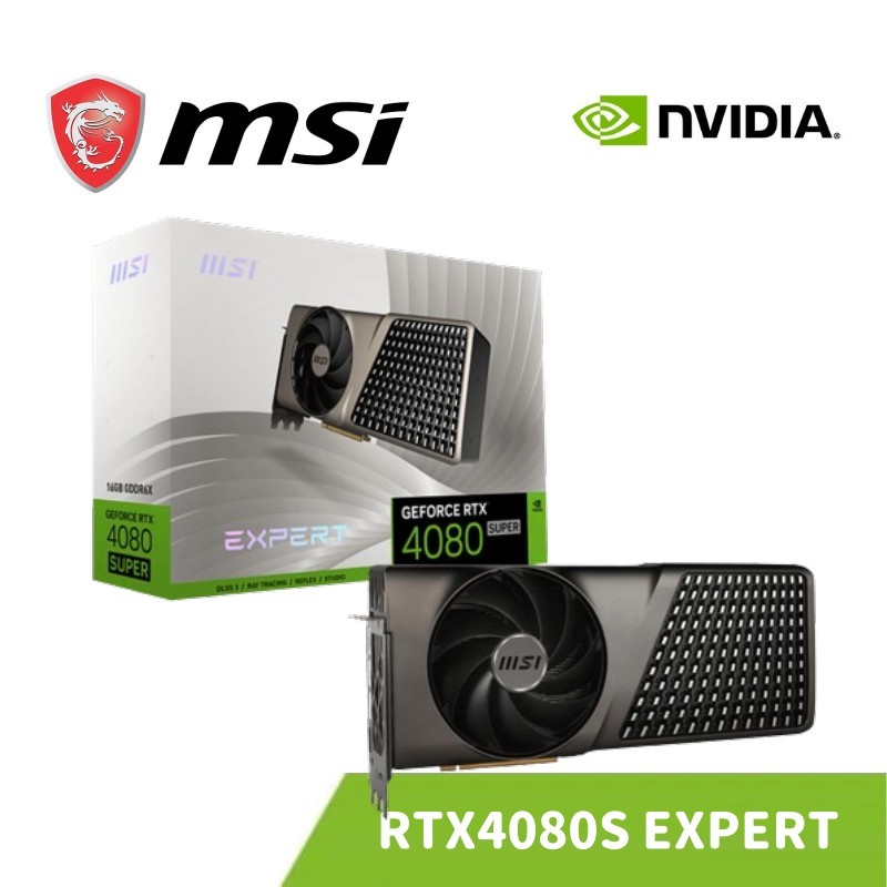 MSI 微星 RTX 4080 SUPER 16G EXPERT 顯示卡