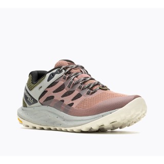 【MERRELL 美國】ANTORA 3 GORE-TEX 女防水輕量越野健行鞋 玫瑰色 ML067816 健走 登山鞋