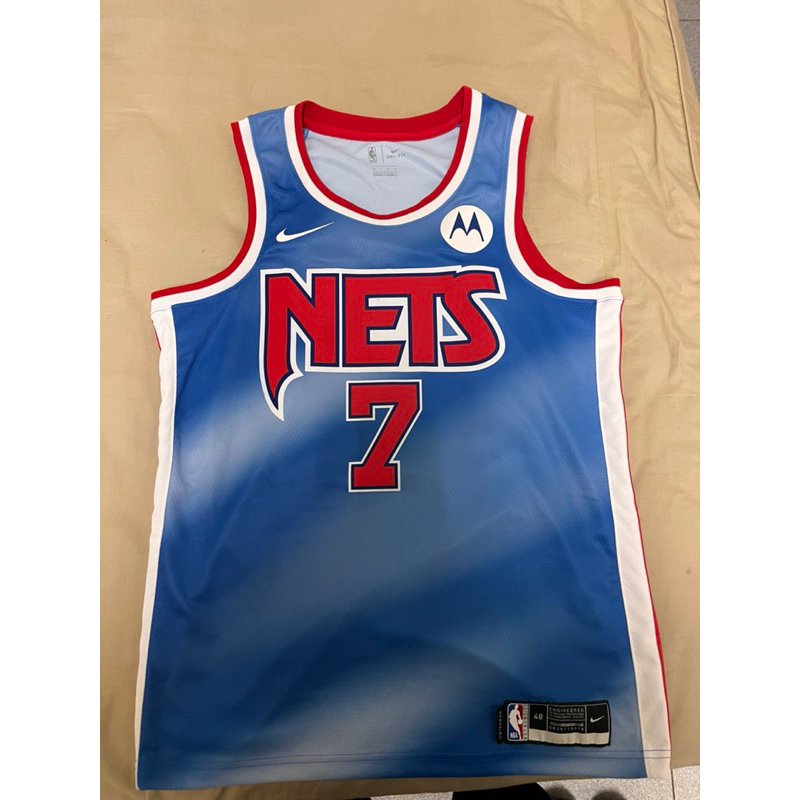 Kevin Durant 布魯克林籃網復古城市版city edition Nike籃球衣