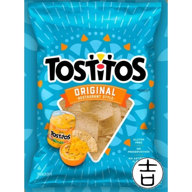 [丸吉逸品] 現貨 🔥 墨西哥餅 塔可 玉米片 TOSTITOS 洋芋片 原味 餐廳風格