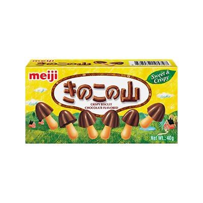 『597雜貨舖』【好市多Costco】明治 香菇造型巧克力餅乾 (單盒)