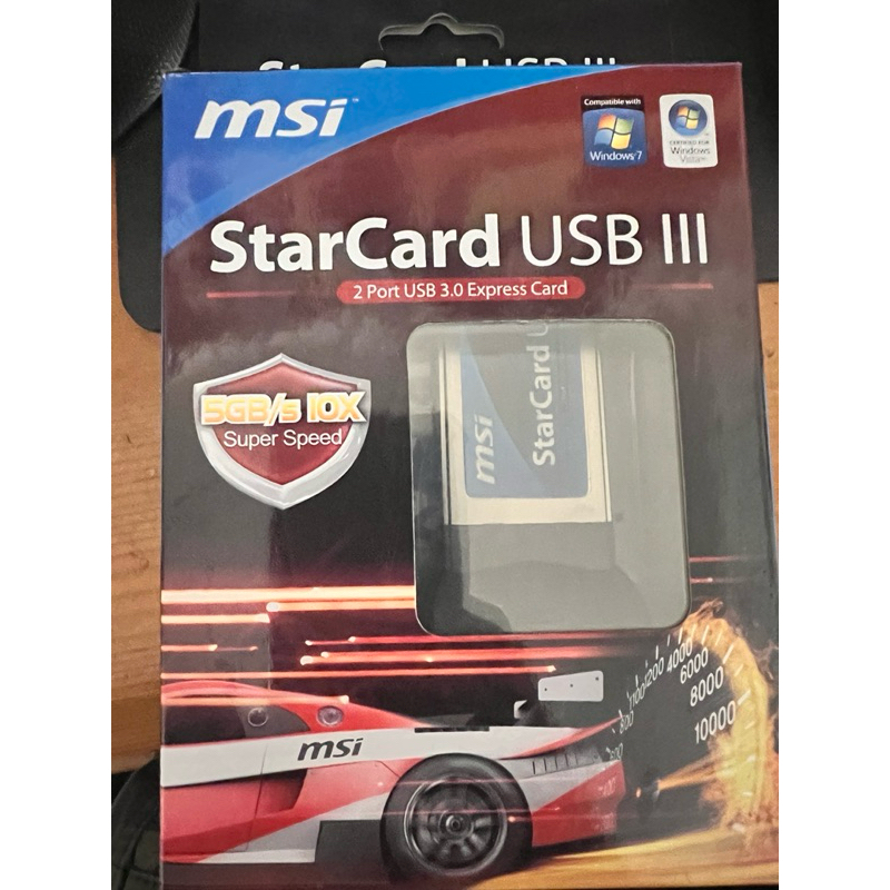 舊筆電擴充升級usb3.0救星Buffalo USB3.0 Express card 34擴充卡/微星新卡