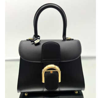 Delvaux Box 小牛皮 Mini Brillant包 黑色