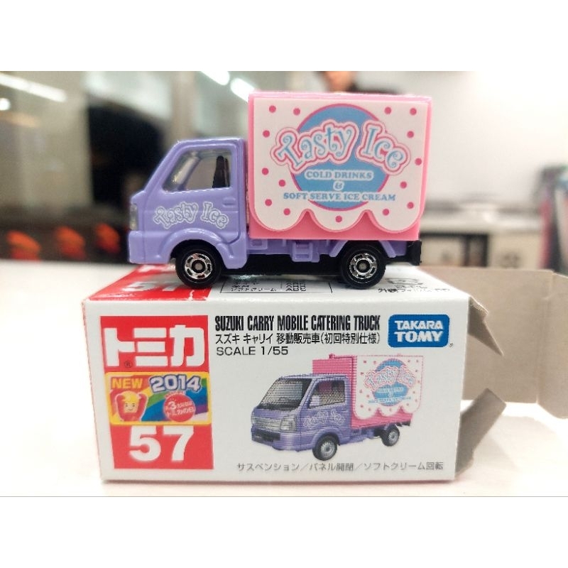 Tomica 57 移動販賣車 初回 新車貼 絕版