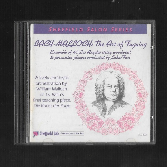 (二手發燒CD) Bach-Malloch: The Art of Fuguing , 喇叭花錄音