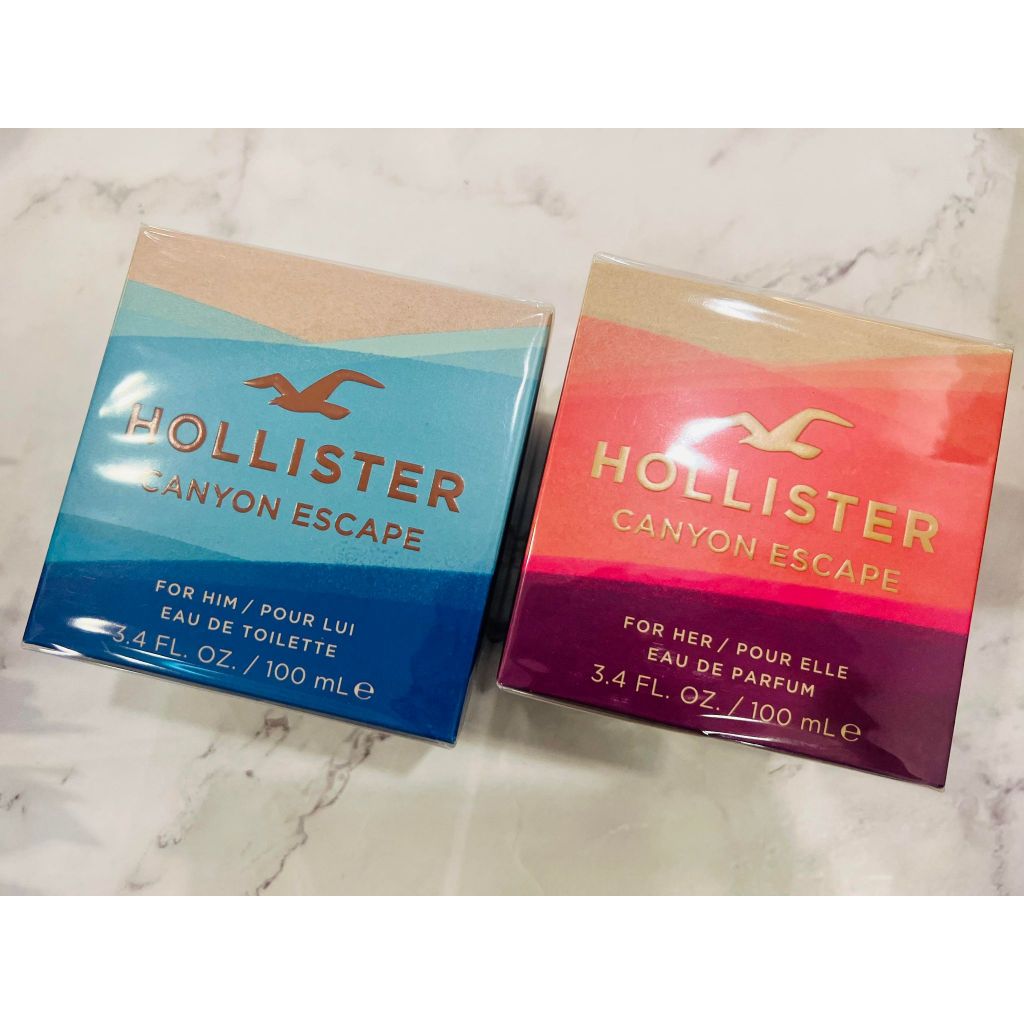 Hollister 自由曠野 100ml 男性淡香水 自由曠野女性淡香精 對香 Hollister香水