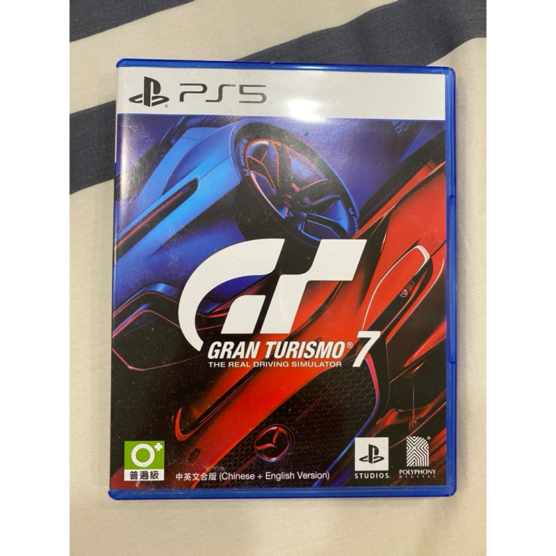 PS5 跑車浪漫旅7 中文版 Gran Turismo 7 GT7 二手遊戲