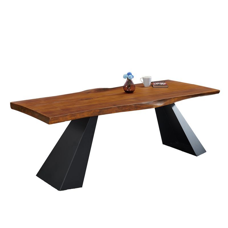 【FB422-1】史瓦龍6.6尺實木餐桌(東部及桃園以南請另詢運費)