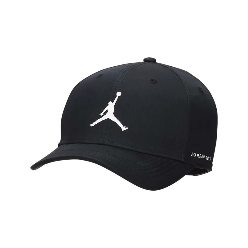 [現貨] Air Jordan Golf Rise Cap 可調式硬帽 黑 帽子 老帽 FD5182-010