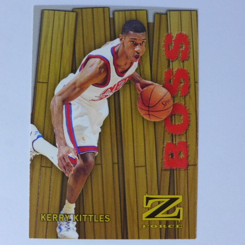~Kerry Kittles/基特爾斯~1997年Z-FORCE.立體凹凸設計.NBA特殊卡