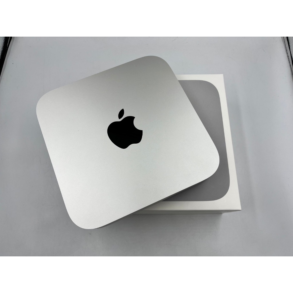 §轉機站§保固2024/11盒裝 漂亮 Apple Mac mini M2 2023年 8G 256G A2686 銀4