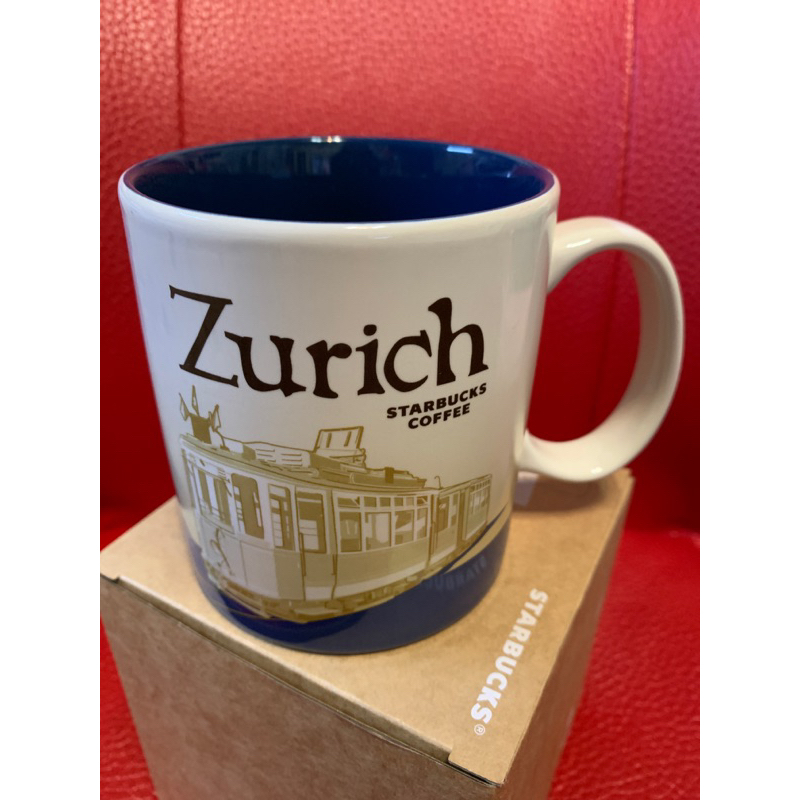 Starbucks 星巴克 Zurich 蘇黎世城市杯 在蘇黎世星巴克門市正品購買馬克杯